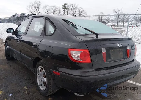 2006 Hyundai Elantra Gls/Gt from USA, damaged, VIN KMHDN56D16U181617